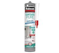 Rubson Mastic silicone Pure Sanitaire 280 ml blanc