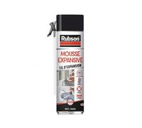 Rubson - Mousse expansive polyuréthane multi-usages - 300 ml - Blanche - 12 L d'expansion