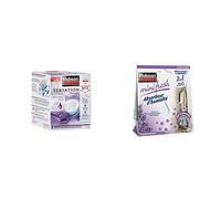 Rubson Sensation Relax, 2 Recharges universelles de 300 gr pour absorbeur d'humidité, Recharge 3-en-1 & Minifresh Absorbeur d’Humidité en sachet, Absorbeur d’odeur 2 sachets parfum lavande de 50 g