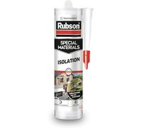 Henkel Rubson | Mastic Special Materials Isolation Transparent (cartouche de 280 ml) - Joint silicone pour isolation thermique et isolation phonique - Calfeutrement eau-air-froid-bruit