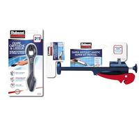 RUBSON Super pistolet extrudeur pour mastic, léger et pliable + RUBSON Ouvre cartouche et lisseur - pour tout type de mastic