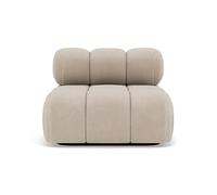Lisa design module de canapé velours - Beige