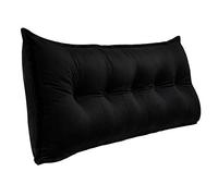 Rucener Oreiller Traversin Soutien Dorsal Gros Coussin Canapé Coussin Tête de Lit Dossier Traversin Gros Coussin Dossier Coussin de Lecture Triangulaire Coussin de Coin Légèrement Bronzé 160 CM