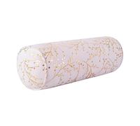 Rucener Traversin à Mémoire de Forme Traversin Garnissage Oreiller Cylindriqu Cervical Polochon Rouleau Traversin Multifonctionnel pour Le Cou Lombaire Coussin de Yoga Bolster Cylindrique Blanc 100 CM