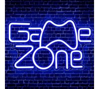 RuCvixkt Game Zone De Jeu Salle De Jeux Néon Signe Led Avec Usb Alimenté Logo Pour Garçon Chambre Garçon Cave Salle De Jeux DéCoration Murale, Grand Cadeau Pour Fête