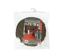 RUECAB - Accessoires pour cheminée - Sac Porte bûches en Tissu Gris foncé, 2716 Sac DE Rangement Multi-USAGES, Coton, Gris Foncé, 36 x 36 x 45cm en Tissu avec Doublure Coton - Forme Ronde