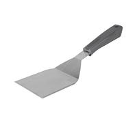 RUECAB - Spatules pour Barbecue, Raclette placha - Spatule Longue INOX pour plancha, grattoir Long INOX pour plancha - Manche en Plastique - Longueur : 34.5cm - en Acier Inoxydable