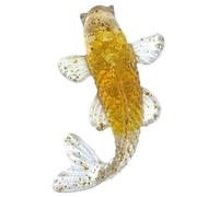 ruedufengshui com Statue Poisson Carpe Feng Shui - Carpes koï - Animal Protecteur Feng Shui - Statue Feng Shui - Objet décoration Feng Shui - Figurine Feng Shui - Pierres de Citrine