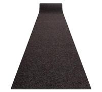 rugsx Paillasson antidérapant Vigor Tapis de Porte - Revêtement de Porte - extérieur, intérieur, retient la poussière, Caoutchouc - Marron foncé 0300, 100x100 cm
