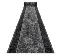 Rugsx Tapis couloir effet bois - 120x460 cm - Gris