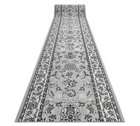 Rugsx Tapis rectangulaire - 100x850 cm - Gris