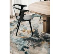 RugVista Arty Mind, Tapis, Vintage, 200 x 300 cm, Rectangulaire, Poil Ras, Salle de séjour, à Manger, Chambre, Nettoyage Sec Seulement, Oeko_tex_100, Beige/Foncé Gris