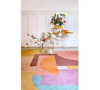 RugVista Arty, Tapis, 250 x 350 cm, Rectangulaire, Poil Moyen, Salle de séjour, à Manger, Chambre, Nettoyage Sec Seulement, Certifié Care & Fair, Multicolore