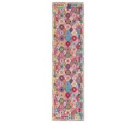 RugVista Ruva Kilim, Tapis intérieur et extérieur, Kilims Kilim Moderne, 80 x 300 cm, Rectangulaire, Poil Ras, Couloir, Porch, Lavage à la Main Seulement, Résistant aux UV, Multicolore