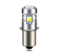 Ruiandsion Ampoules LED P13.5S PR2 10-30 V 3030 4SMD puces ampoule blanche avec projecteur de remplacement pour lampes de poche C&D 8-16 cellules