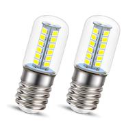 Ruiandsion E17 LED ampoule réfrigérateur 220V AC Blanc 2835 25SMD LED ampoule claire pour congélateur plafond éclairage de la maison (Pack de 2)