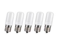 Ruiandsion E17 LED Ampoules pour Réfrigérateur Blanc Chaud, 5W AC 100-265V, 3030 6SMD Ampoule LED pour Hotte de Cuisine et Lumières de Réfrigérateur - Lot de 5