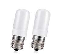Ruiandsion E17 LED Ampoules pour Réfrigérateur Blanc Chaud, 5W AC 100-265V, 3030 6SMD Ampoule LED pour Hotte de Cuisine et Lumières de Réfrigérateur - Lot de 2