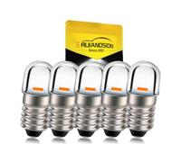Ruiandsion Lampe LED E10 jaune 4,5V pour panneaux de sortie de secours