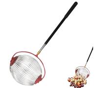 RUICUBEI Rouleau Ramasse Ramasse Noix avec Manche TéLescopique en Aluminium (Petite Taille)