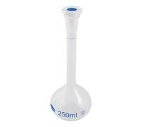 Ruilogod 250ml Long Neck jaugée de mesure Bouteille Fiole avec capuchon de plastique