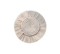 Ruilonghai sous-Verres Absorbants, sous-Verres Tressés, Tasse en Macramé Tresse Coton Fait À La Main en Europe du Nord pour La Protection du Bureau Table