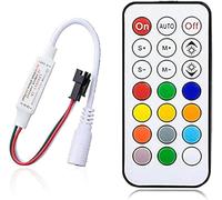 ruimeimei Mini contrôleur RF 2811 CC 5-24 V 21 touches pour bande lumineuse LED WS2811 WS2812B 2811 2812