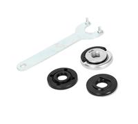 Ruimou Lot de 4 accessoires pour meuleuse d'angle (M14 à dégagement rapide + écrou à bride intérieur et extérieur de 5/8 ompatibles avec Makita/Black & Decker/Ryobi