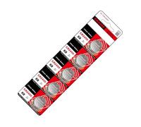RUINBNC Lot de 10/5 piles bouton CR2450 3 V 600 mAh Alimentation stable pour montres électroniques Jouet Anti-fuite
