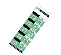 RUINBNC Lot de 10 piles bouton AG11 LR721 haute capacité pour petits gadgets électroniques