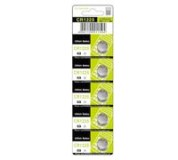 RUINBNC Lot de 5/10 piles bouton CR1225 3 V au lithium pour télécommandes, montres et petits appareils électroniques