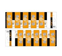 RUINBNC Piles bouton LR41 - Alimentations énergétiques recommandées pour calculatrices et outils de santé - AG3 / SR736 / 392/384 - Pile bouton portable pour montres, calculatrices, télécommande