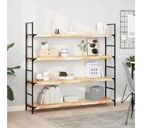 RuiNingRN Étagère murale flottante en bois d'acacia - 160 x 30 x 4 cm - Non traité, étagère suspendue polyvalente pour salon, cuisine, salle de bain, chambre à coucher, bureau, console murale peu