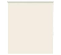 RuiNingRN Store enrouleur occultant, blanc crème, 135 x 150 cm, largeur du tissu 131,6 cm, avec connecteur de chaîne et supports de serrage pour fenêtres et portes, protection solaire, opaque