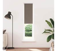 RuiNingRN Store enrouleur occultant, marron café, 60 x 210 cm, largeur du tissu 55,7 cm, avec connecteur de chaîne, opaque, protection solaire, supports de serrage sans perçage, pour chambre à coucher