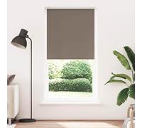 RuiNingRN Store enrouleur occultant marron café 95 x 230 cm, largeur du tissu 90,7 cm, avec connecteur de chaîne, supports de serrage, protection contre la lumière, brise-vue, régulation de la chaleur