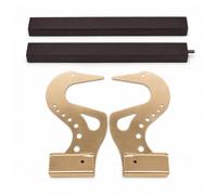 Ruispeed Pont Support Main pour Artiste Acrylique, 2 pcs | Pont de support de main acrylique réglable pour peinture, support poignet stable, travail détail dessin, lot 2 pièces.