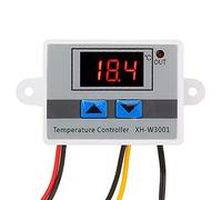 RUIZHI XH-W3001 Digital LCD Module de Contrôleur de Température, Microcomputer Thermorégulateur Thermocouple Thermostat avec Sonde étanche (24V/240W)