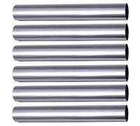 rukauf Lot de 6 moules à mousse en acier inoxydable (12,4 cm x 2 cm) Moule traditionnel