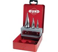 RUKO 101026 : Coffret de 3 forets à frapper en HSS, dans un étui en acier