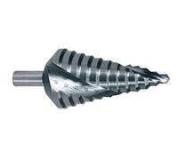 RUKO Foret étagé 101053 HSS Ø 6-38 mm spirale cannelée rectifié en croix tige à 3 surfaces 100 mm