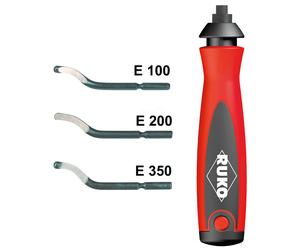 RUKO 107051 - Ébavureuse de chants Unigrat, 4 pièces