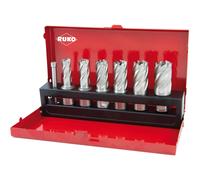 RUKO 108820 Foret pour avant-trou 7 pièces 12 mm, 14 mm, 16 mm, 18 mm, 20 mm,