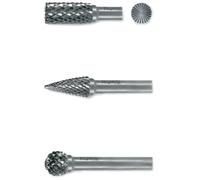 RUKO 116001 Milling set Carbide metal Shank diameter 6 mm 3-piece