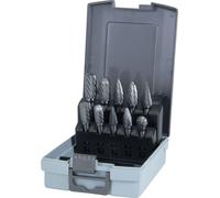 RUKO 116003RO Burr Carbide metal Shank diameter 6 mm 10-piece