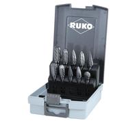 RUKO 116005 Burr Carbide metal 12 mm Length 12.0 mm Shank diameter 6 mm