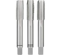 RUKO 230040 Taraud manuel 3 pièces métrique M4 x 0.70 coupe à droite DIN 352 HSS 1 set
