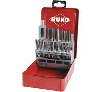 Ruko-245002 - Jeu de 22 tarauds à main + 1 tourne-taraud à main