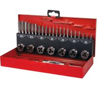 Ruko Assortiment tarauds main + filières 31 pièces HSS Quantité:1