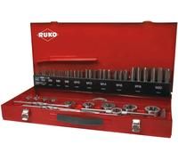 RUKO Jeu tarauds et filières 245040 CNC 54 pièces M3–M12 HSS 1 jeu